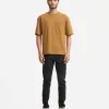 Golden Interlock Drop Shoulder T-Shirt