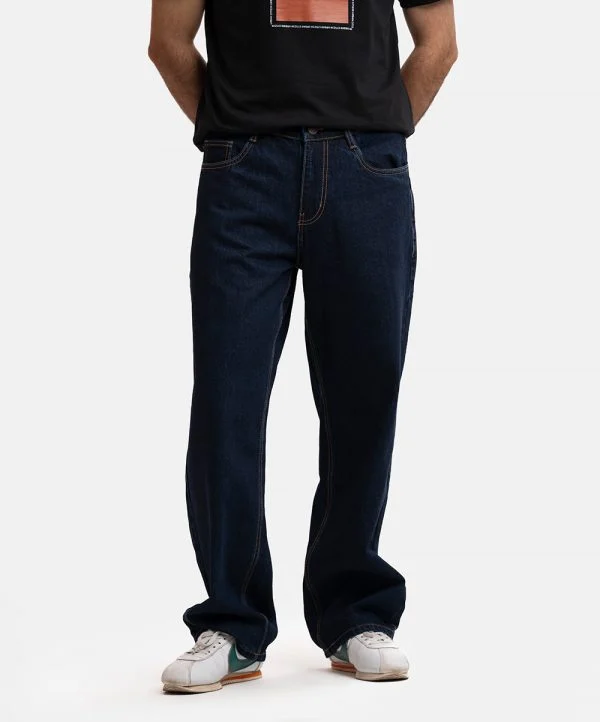 Navy Blue Denim Jeans