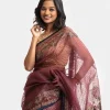 Mauve Muslin Exclusive Saree